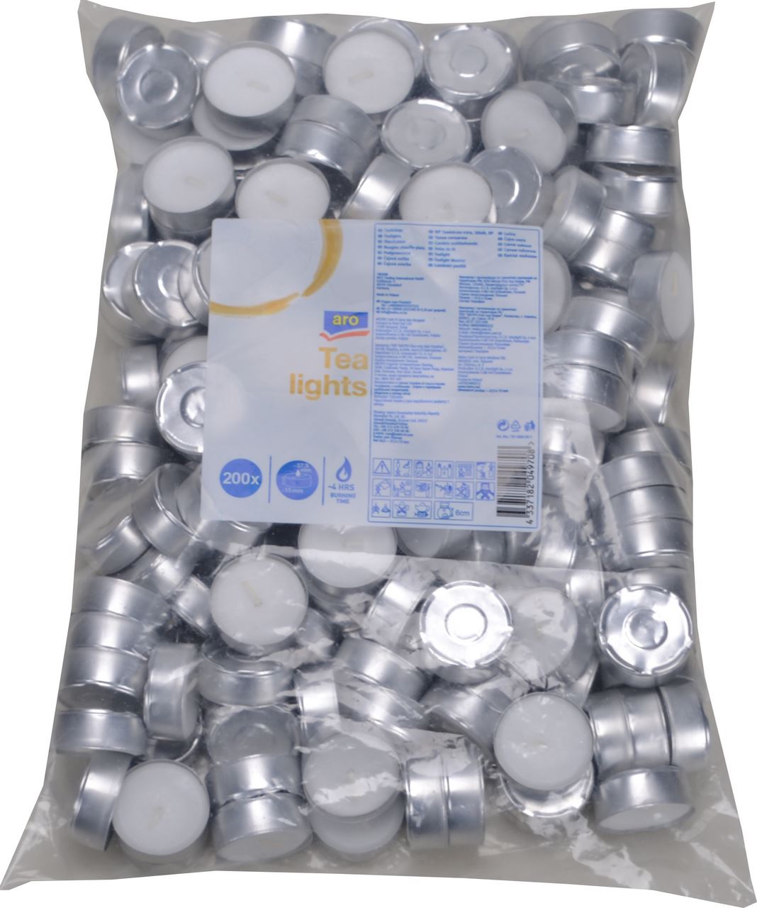 Bougie chauffe-plat +/- 4 h x 200