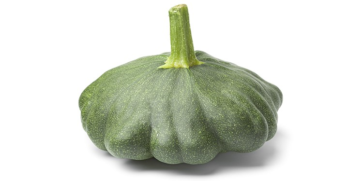 Mini courge Pâtisson vert 200 g Afrique du Sud