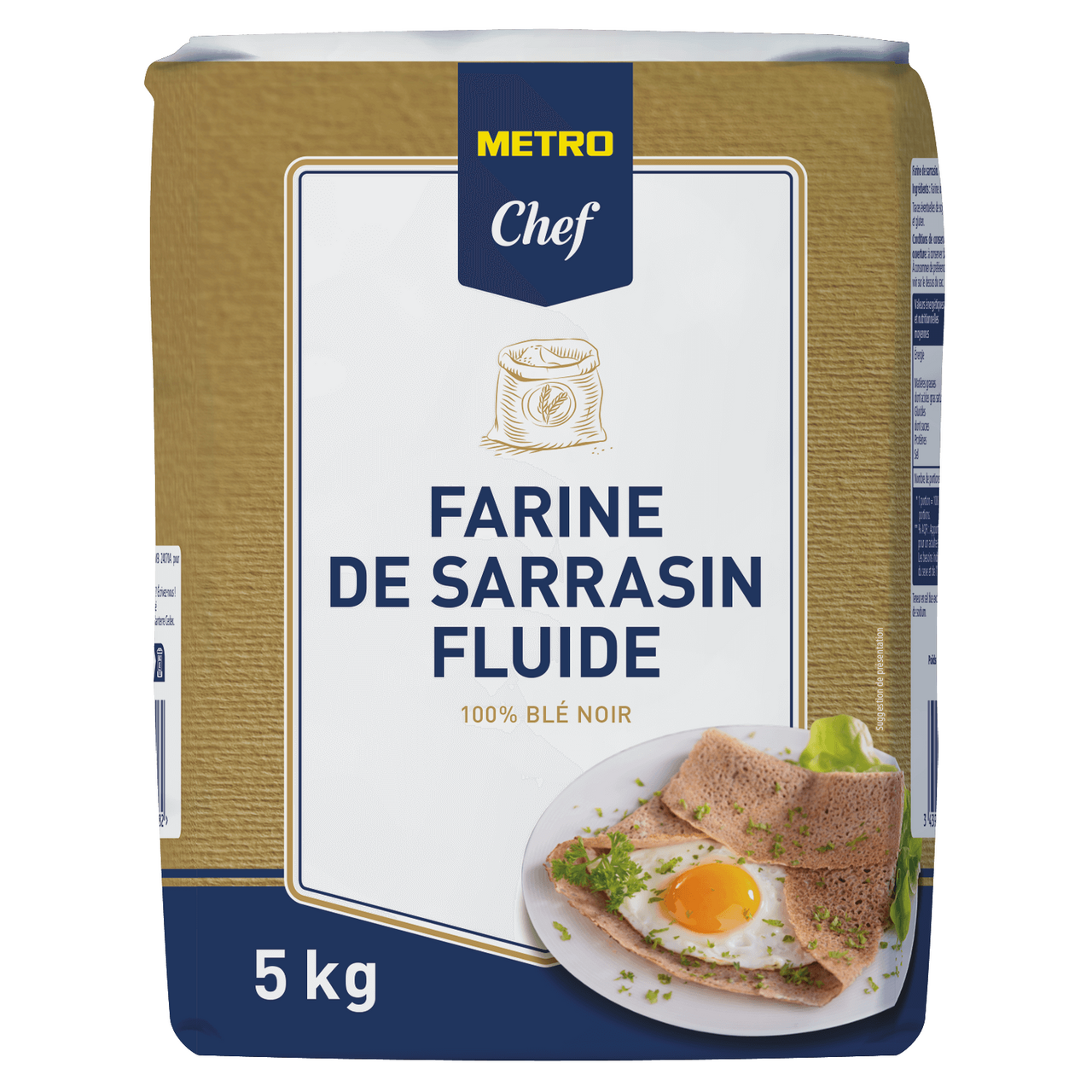 METRO Chef Farine de sarrasin 5kg