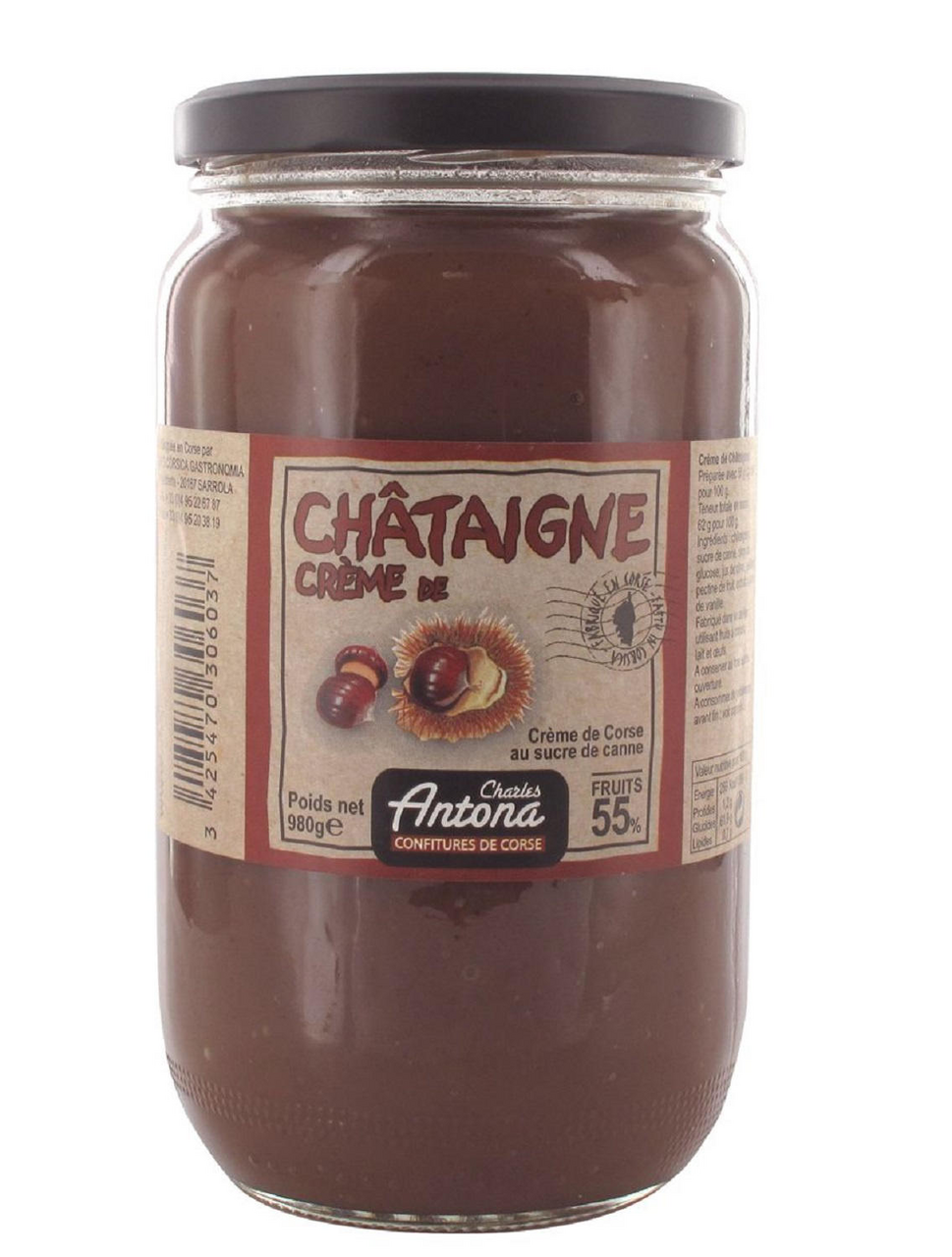 Charles Antona Crème de châtaigne corse 980 g