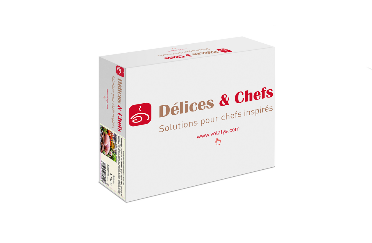 DELICES & CHEFS Filet de poulet halal 150/220 g 5 kg