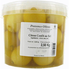 Citron confit seau 2.5 kg Maroc