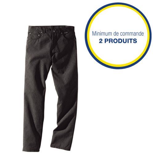 Pantalon de cuisine homme coupe droite T.42