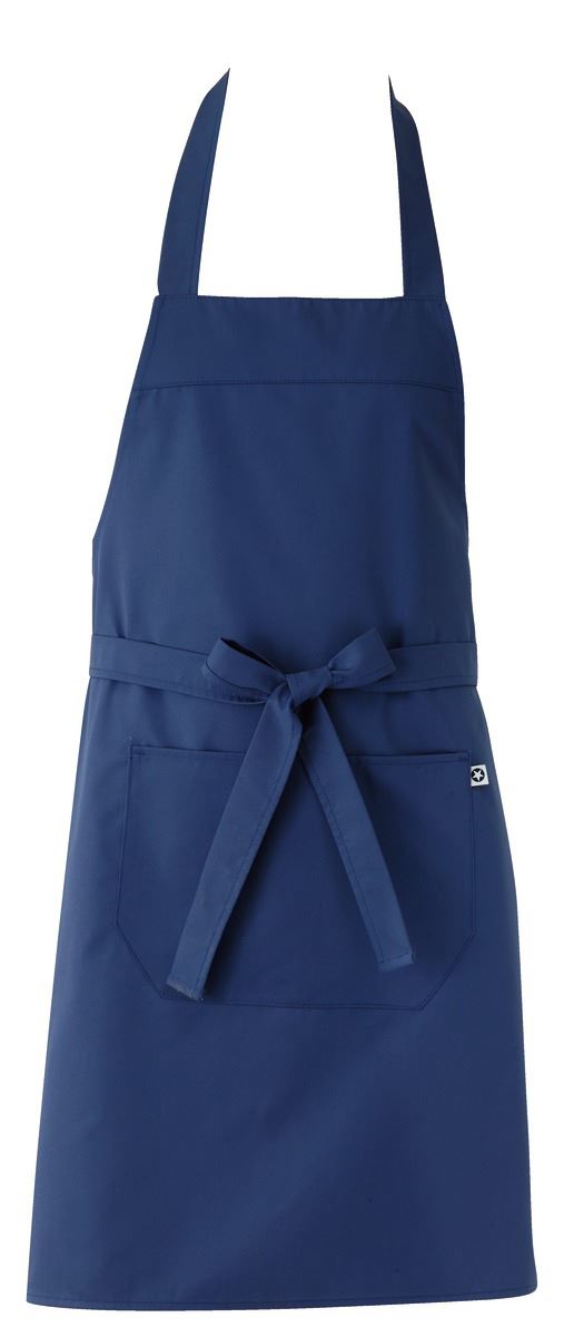 Tablier Valet bleu 80 cm