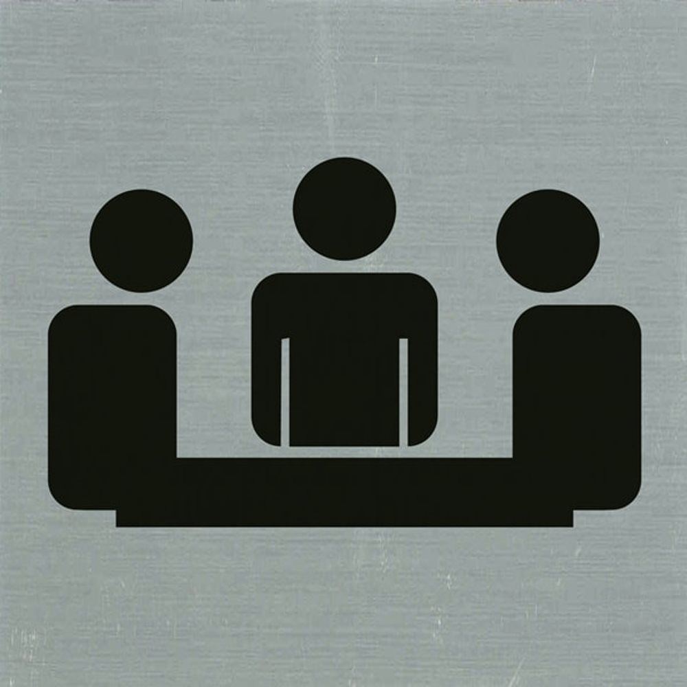 Picto route 8 x 8 cm Salle réunion