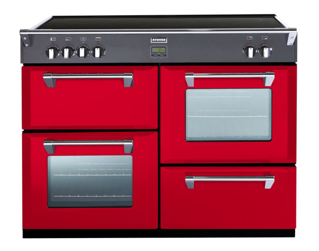 Piano de cuisson induction Richmond 1100 EI rouge Stoves - RICH110EIJAL
