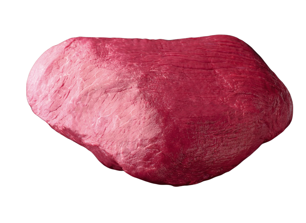 NO BRAND Cœur de tende de tranche viande bovine française prêt à découper sous vide France