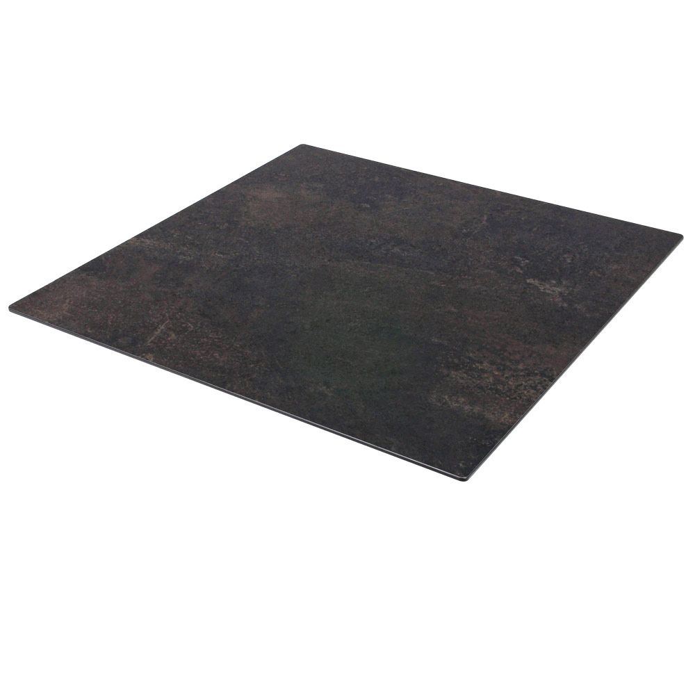 Plateau de table Compact pierre de lave 68 x 68 cm