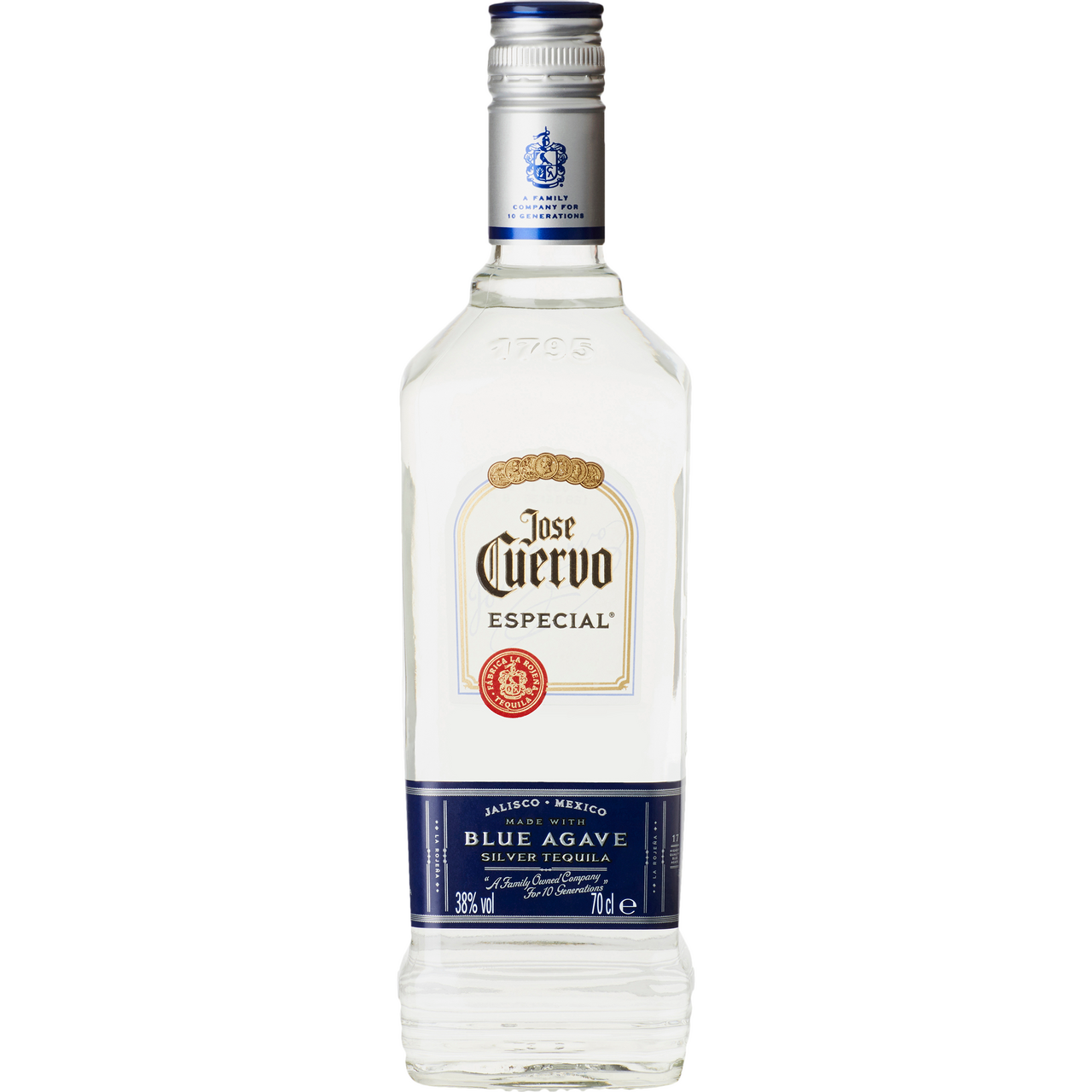 Jose Cuervo Tequila Silver Especial 38° 70 cl