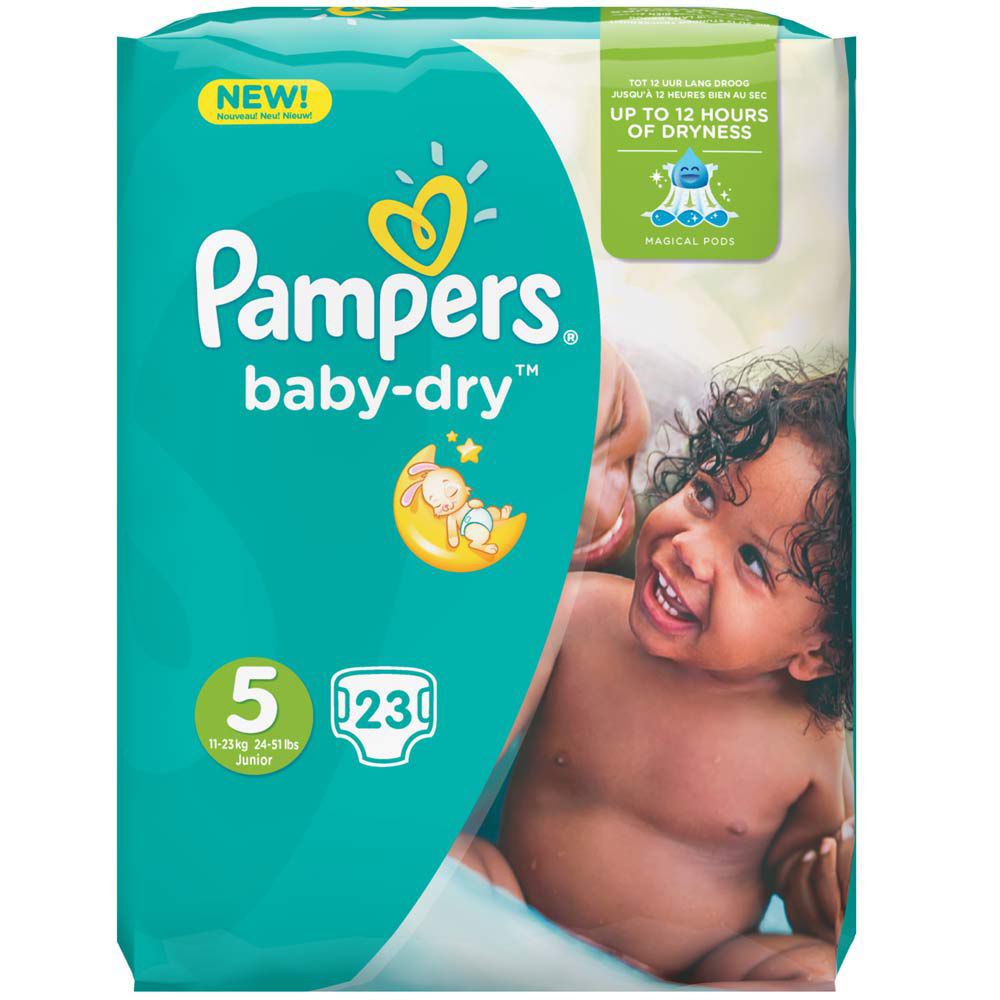 Couche Baby Dry Taille 5 x 23 Pampers