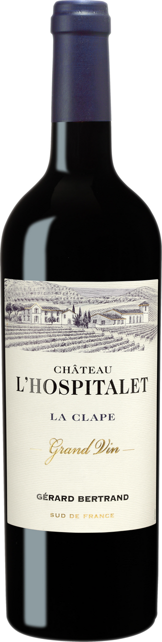 GERARD BERTRAND La Clape Grand Vin Château L'Hospitalet bouteille 75 cl