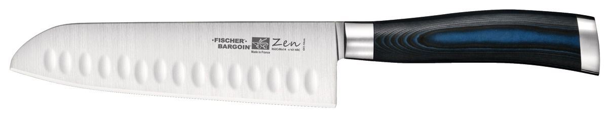 Couteau japonais Santoku Zen 17 cm