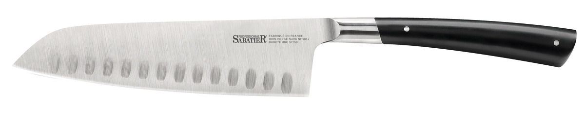 Couteau japonais Santoku Edonist 18 cm Professional Sabatier