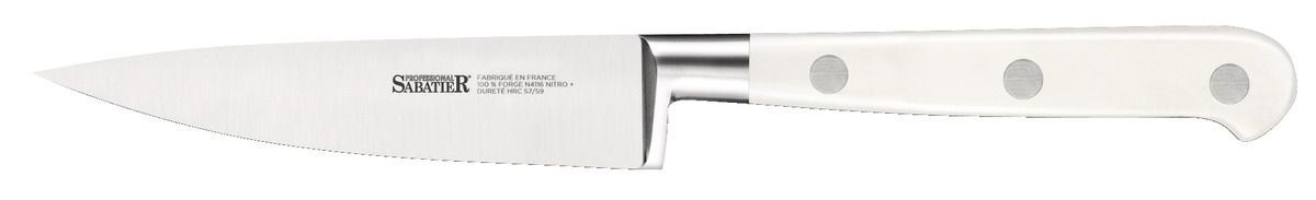 Couteau tranche lard Toque blanche 20 cm Professional Sabatier