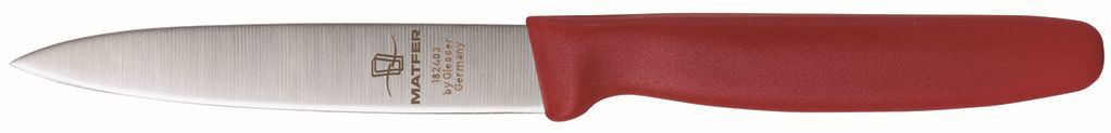 Couteau d'office manche rouge 10 cm Matfer