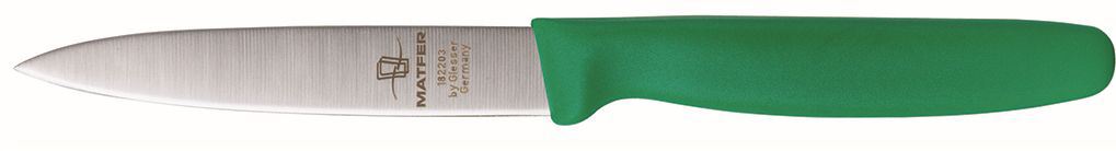 Couteau d'office manche vert 10 cm Matfer