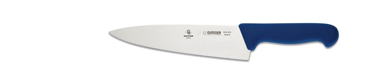 Couteau de chef HACCP manche 26 cm bleu Matfer
