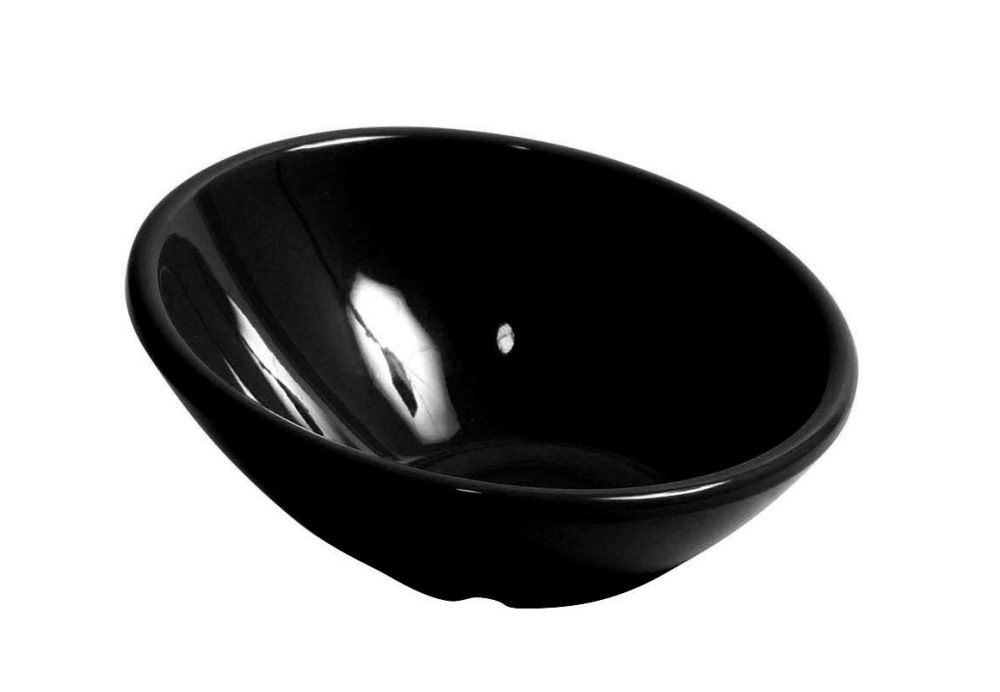 Bol mélaminé Trattoria noir 24 cm