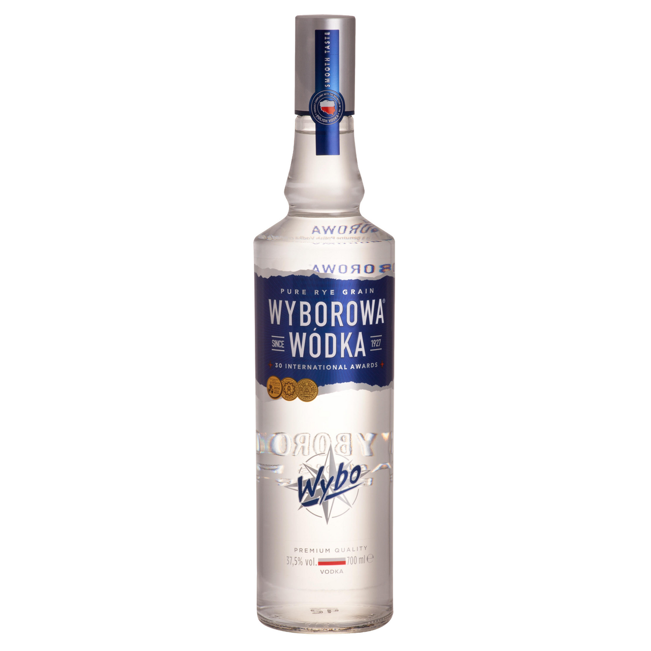 Wyborowa Vodka 37.5° 70 cl