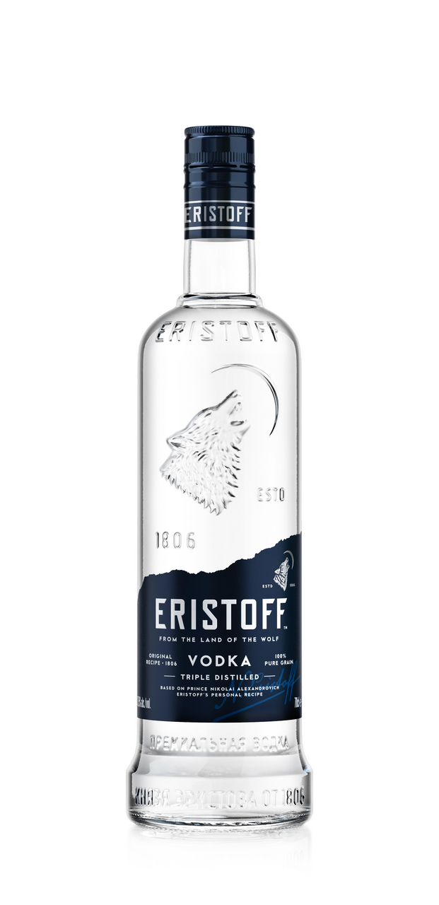 Eristoff Vodka 37.5° 70 cl