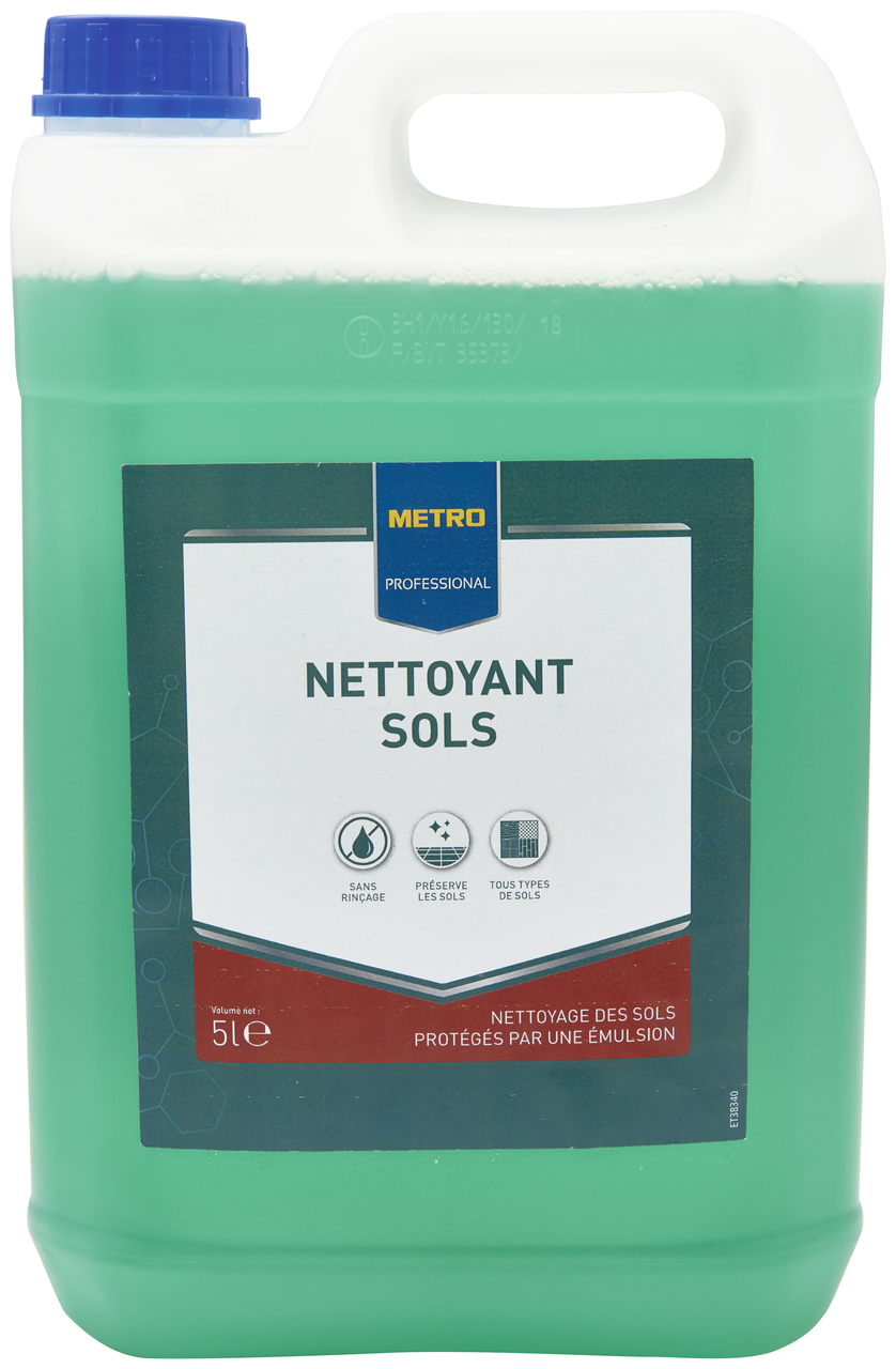 METRO PROFESSIONAL Nettoyant sol PH neutre 5 L