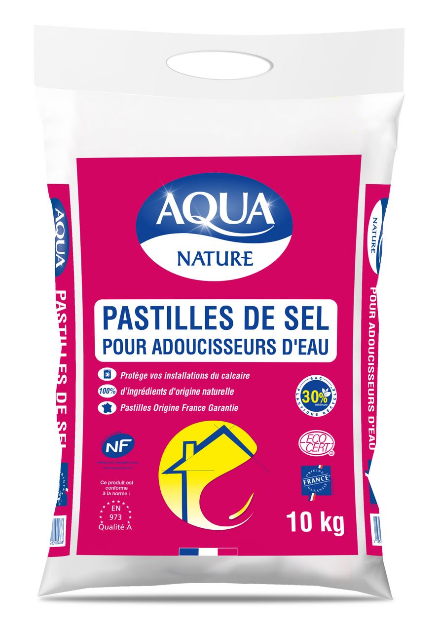 Pastille de sel pur 10 kg Aqua