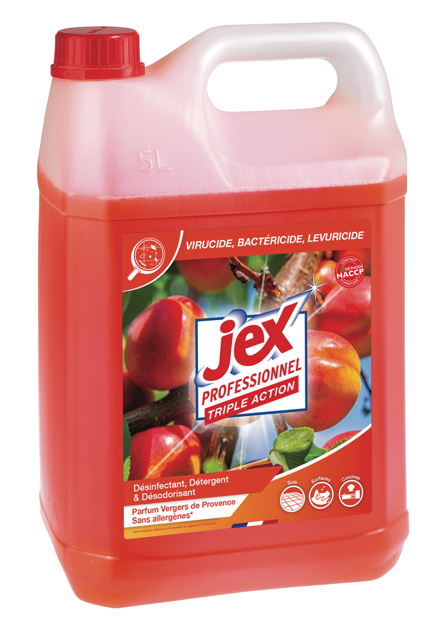 Jex Professionnel Nettoyant multi-usages Vergers de Provence 5 L