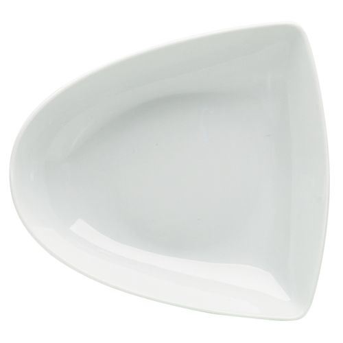 Assiette creuse asymétrique blanc Enjoy 23 cm Bauscher
