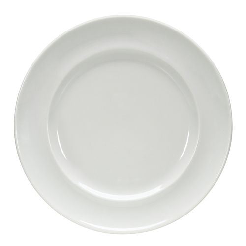 Assiette plate ronde Enjoy blanc 25 cm Bauscher