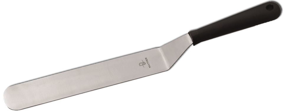 Spatule coudée inox 19 cm Matfer - 112633