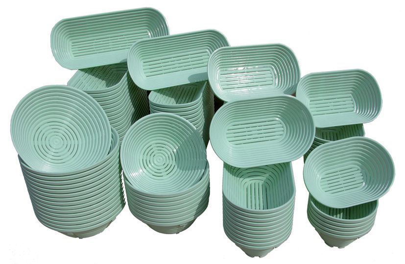 Banneton polypropylène long vert 750 g Matfer - 118537