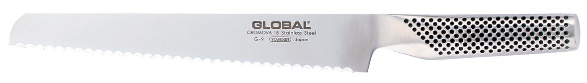 Couteau à pain inox G9 22 cm Global - 120215