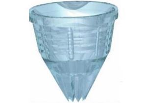 Douille unie interchangeable copolyester U6 x 2 Matfer - 167306