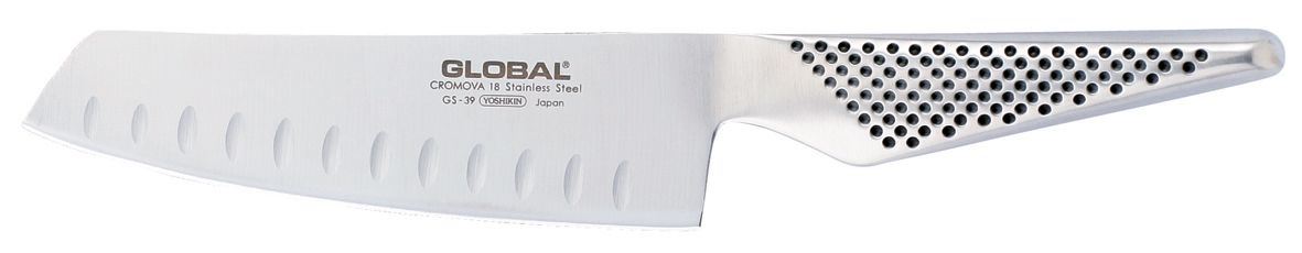 Couperet à légume alvéolé GS39 14 cm Global - 120238