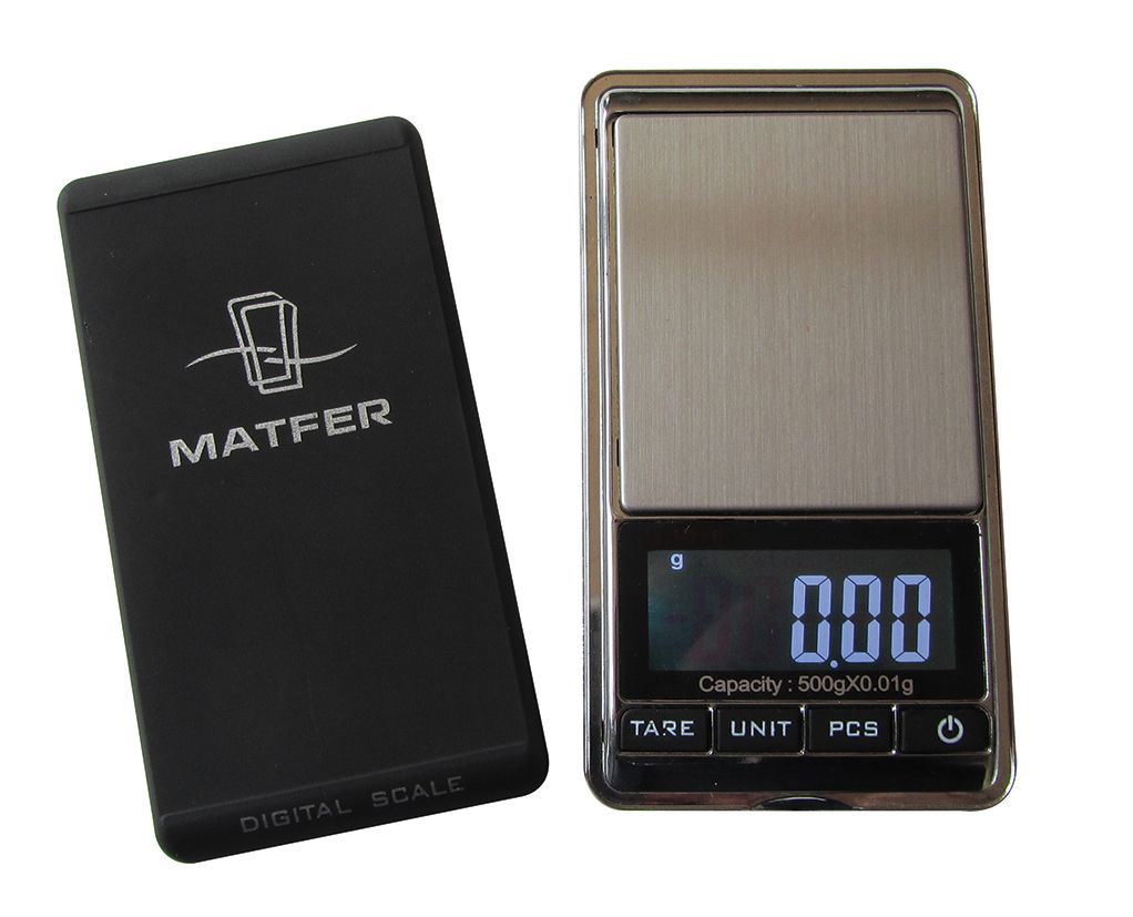 Balance de poche portée 500 g précision 0.1 g Matfer - 252091