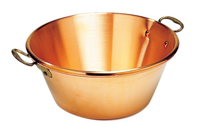 Bassine à confiture cuivre 42 cm Matfer - 304042