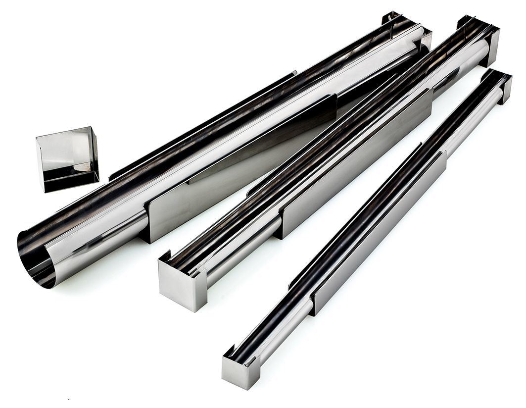 Moule inox bûche cylindrique Finger 56.5 cm Matfer - 331056