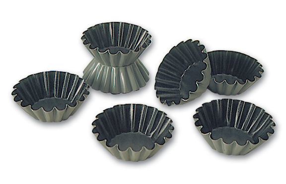 Moule Exopan® brioche côtes fines 8 cm x 12 Matfer - 330646