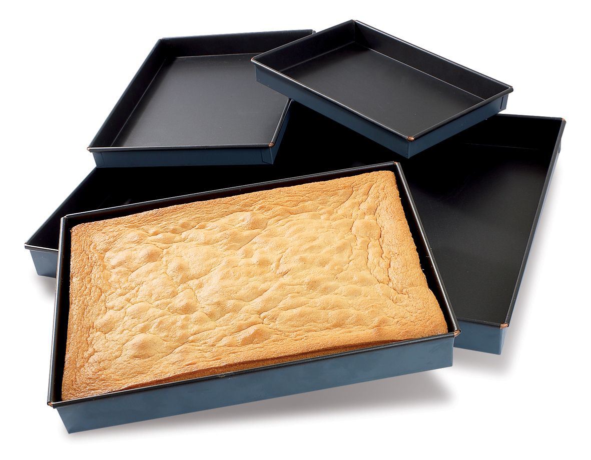 Moule Exopan® caisse à génoise droite rectangle 35 x 25 cm Matfer - 331312