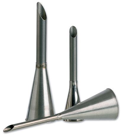 Douille à garnir inox D6-D4-D8 assortis x 3 Matfer