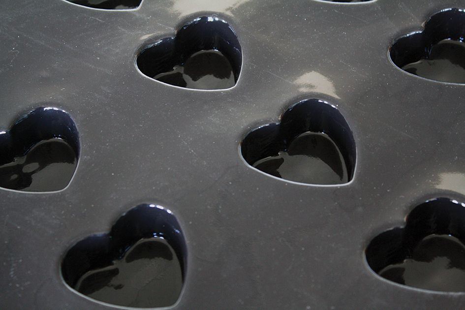 Moule silicone 20 coeurs Flexipan® Matfer - 336028