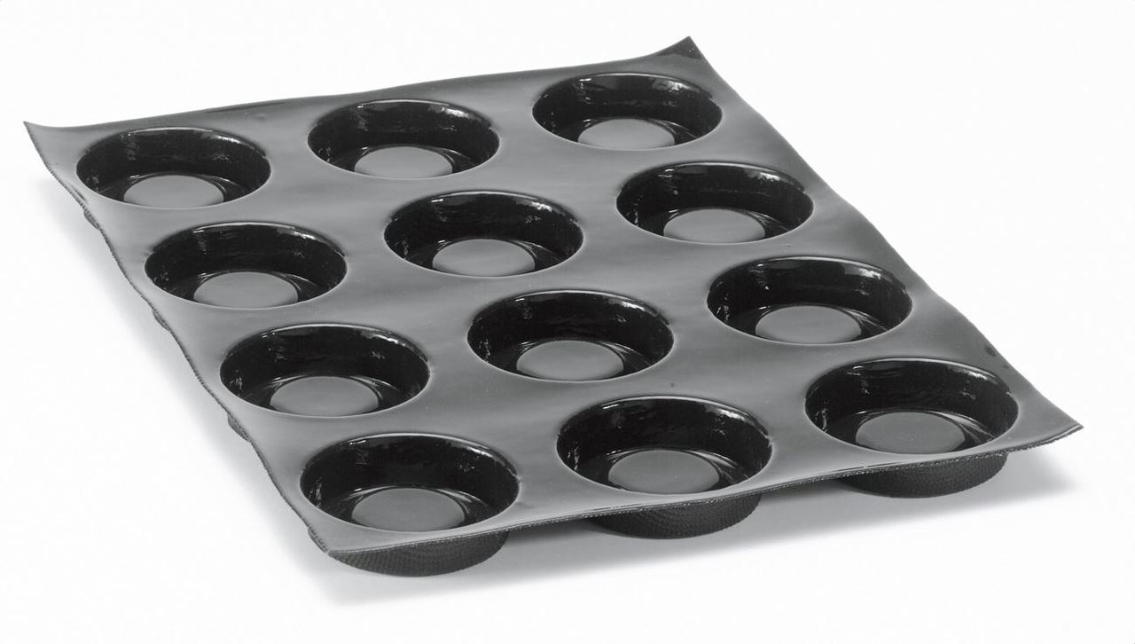 Moule silicone® 24 tartelettes Flexipan® Matfer - 336084