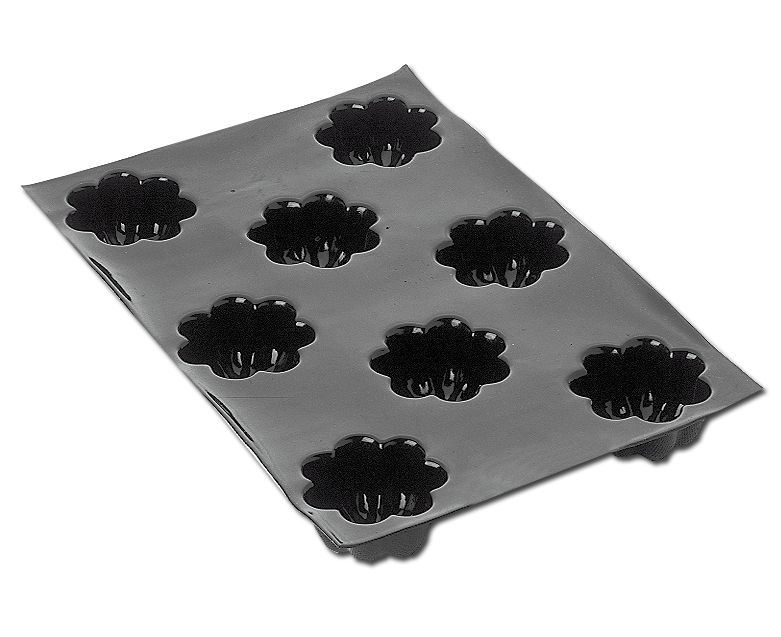 Moule silicone 18 bavarois 5 côtés Flexipan® Matfer - 336093