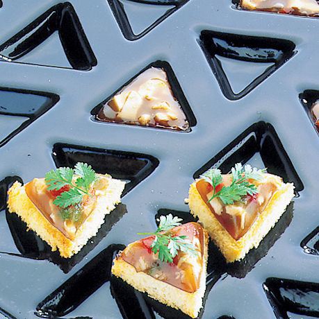 Moule silicone® 80 triangles Flexipan® Matfer - 336108