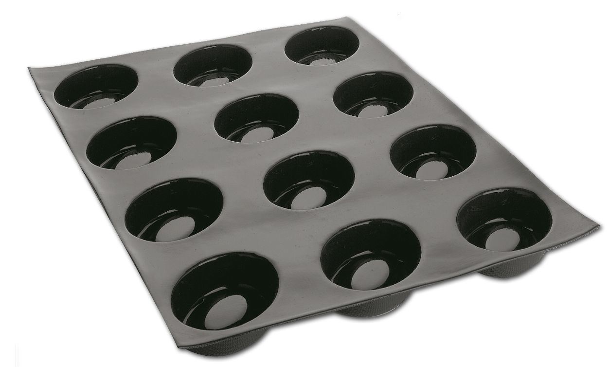 Moule silicone® 30 savarins ovales Flexipan® Matfer - 336125