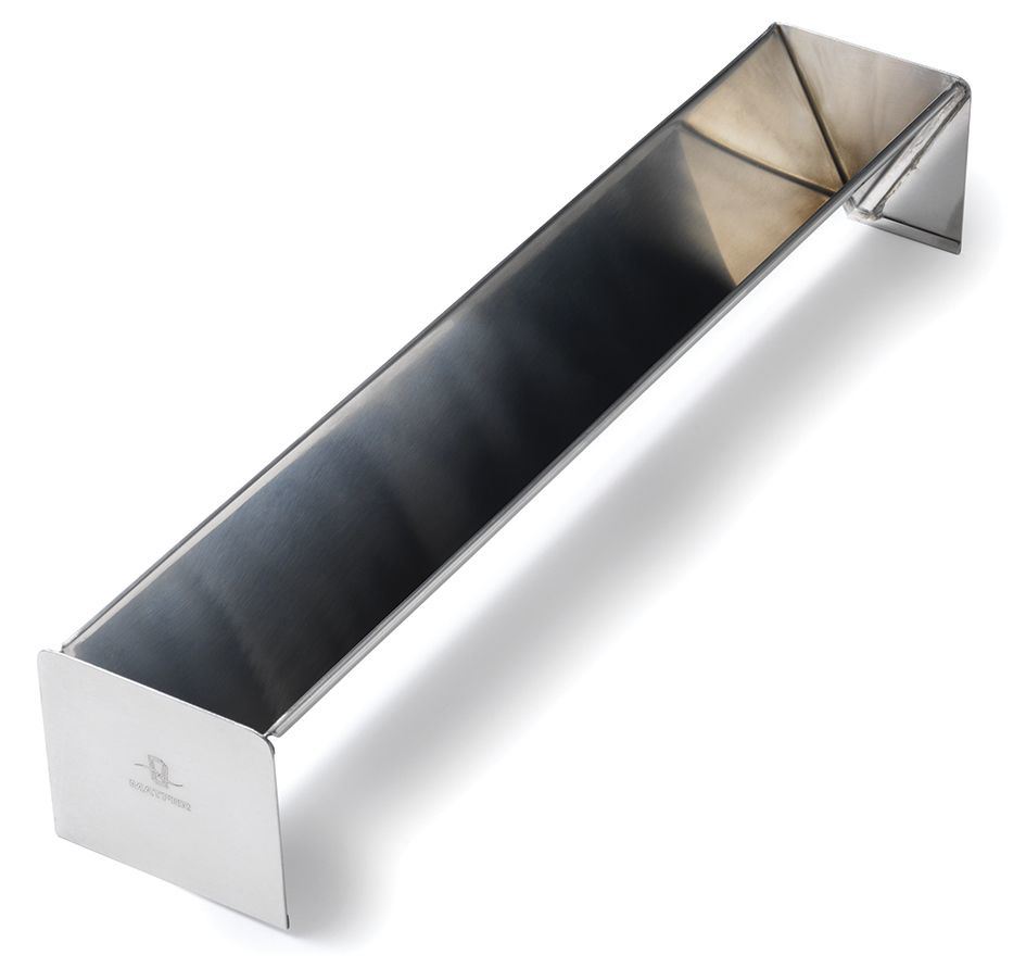 Moule inox gouttière à bûche triangle 50 cm Matfer - 340622