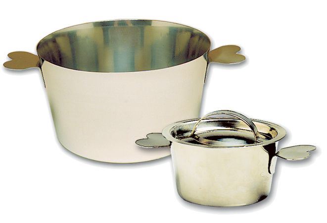 Moule inox charlotte sans couvercle D.18 x H.10 cm Matfer - 341426