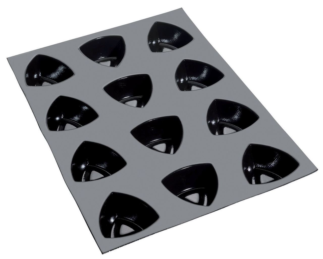 Moule silicone 24 saphirs savarins Flexipan® Matfer - 336071