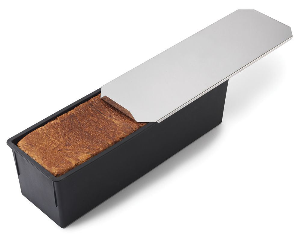 Moule Exoglass® pain de mie avec couvercle 1 kg Matfer - 345836