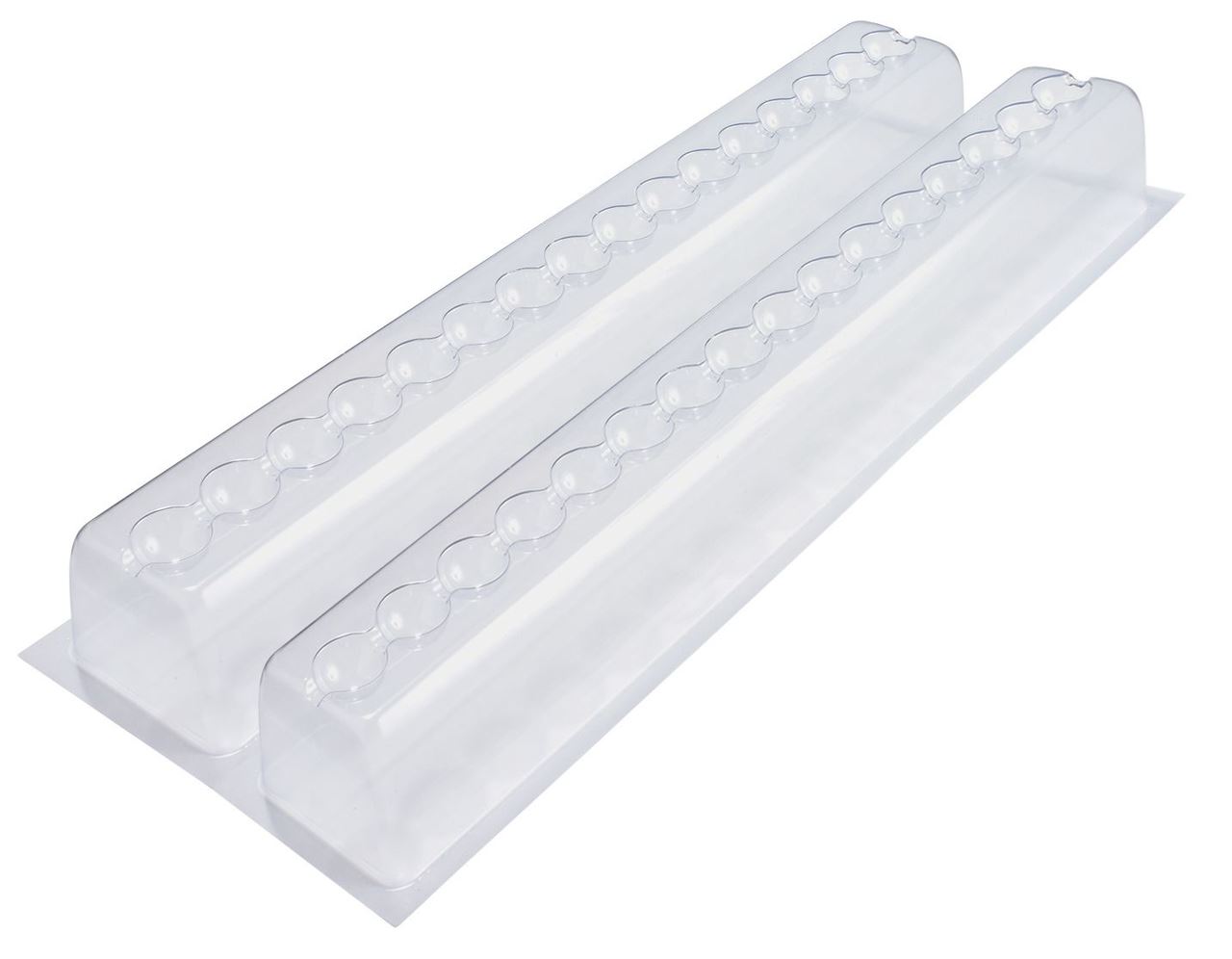 Moule PVC bûche billes 57 cm x 10 paires Matfer - 362006